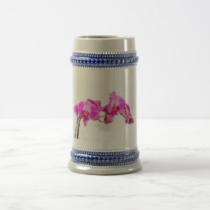 Orchid Beer Stein