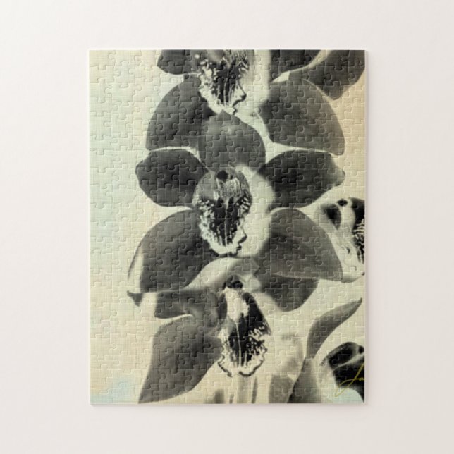 Orchid Blush Panels IV Jigsaw Puzzle (Vertical)
