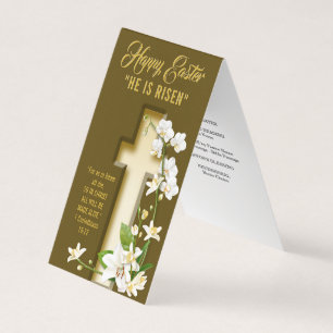 Orchid Cross Lily Religious