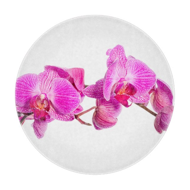 Orchid Cutting Board (Front)