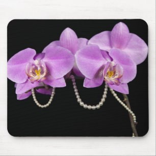 Orchid Elegance Mouse Pad