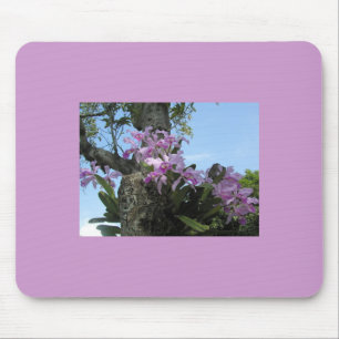 Orchid Flower Mousepad -