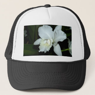 Orchid Flower Trucker Hat