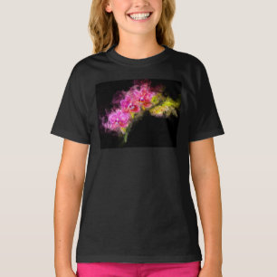 Orchid flower watercolor - pink bb 01 T-Shirt