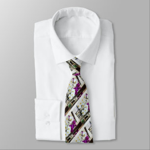 Orchid flowers tie
