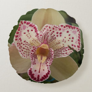 Orchid from Carlsbad, CA original photo pillow