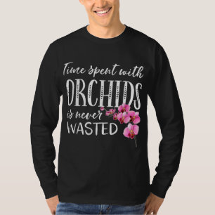 Orchid Garden Gift Gardener Tee Flower Grow