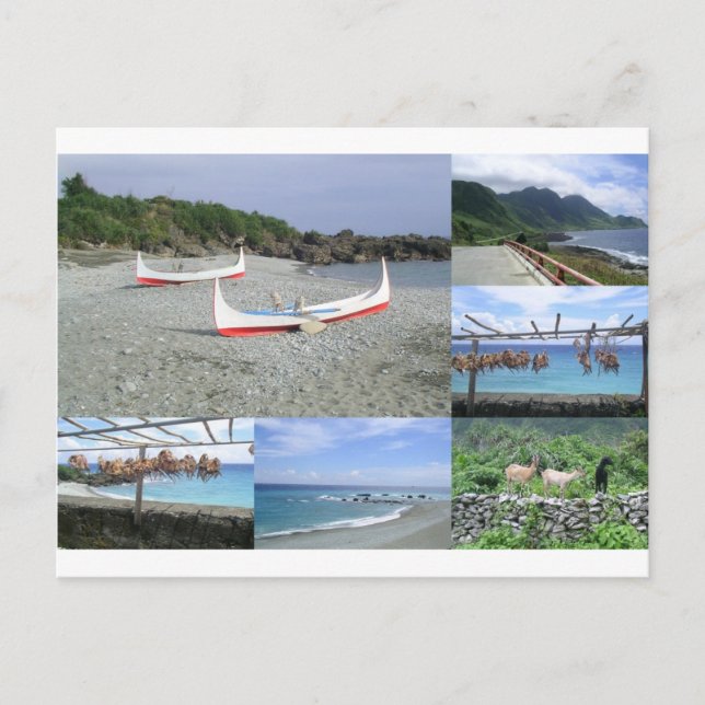 Orchid Island, Taiwan Postcard (Front)