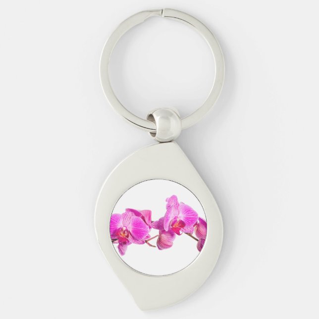 Orchid Keychain (Front)