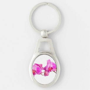 Orchid Keychain