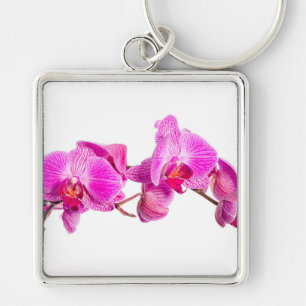 Orchid Keychain