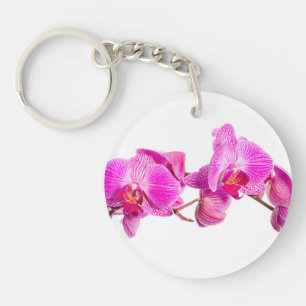 Orchid Keychain