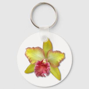 Orchid Keychain