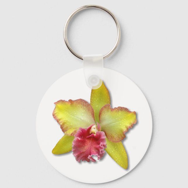 Orchid Keychain (Front)
