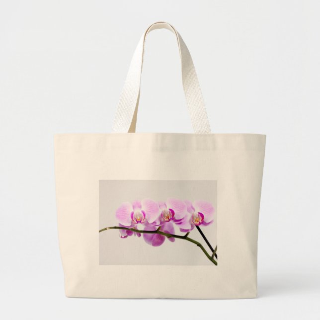 orchid large tote bag (Front)