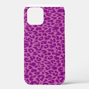 Orchid Leopard Print Skin Fur iPhone 12 Pro Case