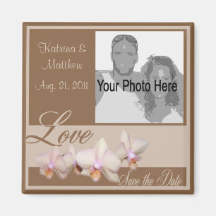 Orchid Love/ Photo Magnet