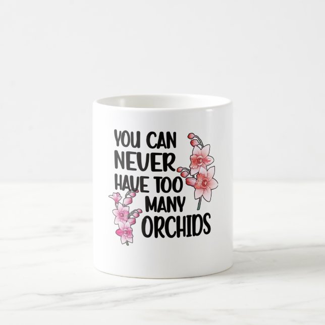 Orchid Lover Orchid Whisperer Orchid Plant Grower Coffee Mug (Center)