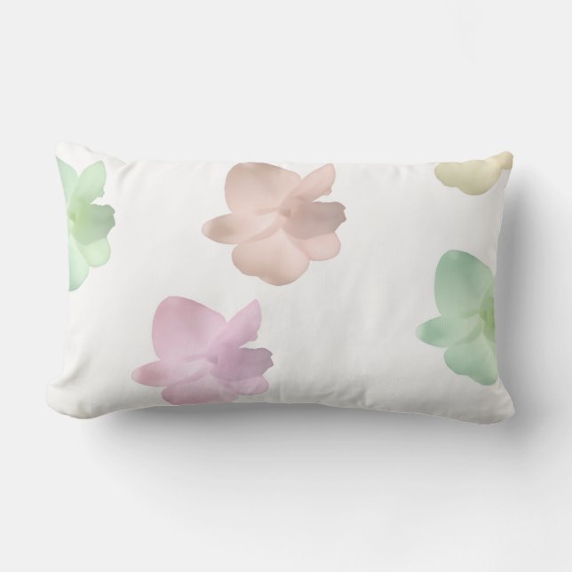 Orchid Lumbar Pillow (Front)