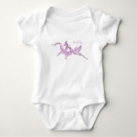 Orchid mantis cartoon illustration