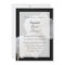 Orchid Marriage Reception Only Wedding Invitation