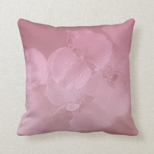 Orchid Mist Throw Pillow