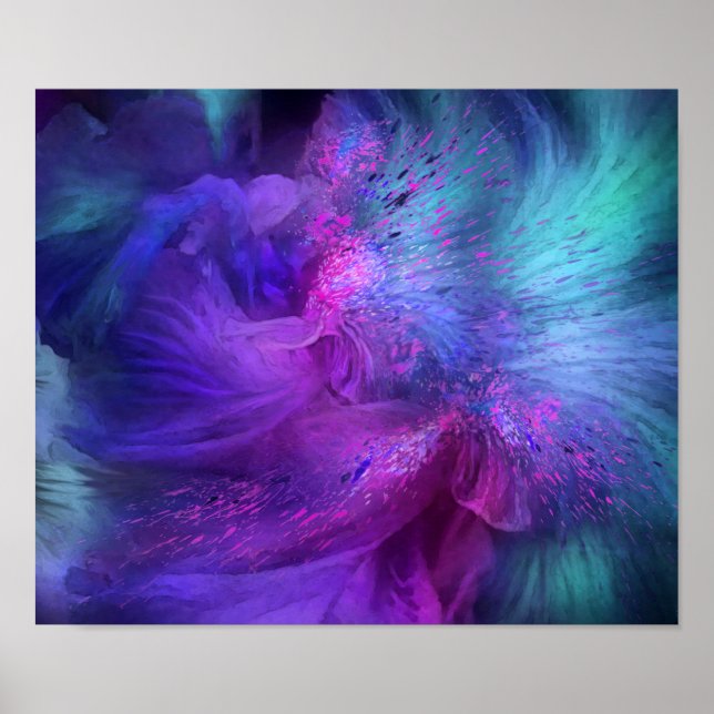 Orchid Moods 3 Fine Art Poster/Print Poster (Front)