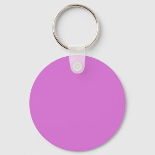 Orchid Purple DA70D6 - Option to Add Name Keychain