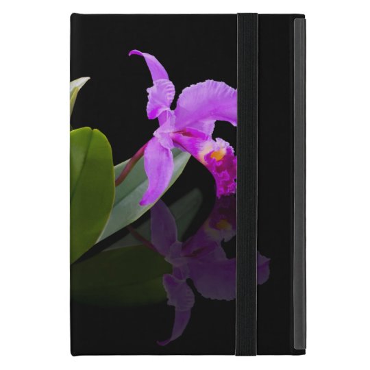 Orchid Reflected on Black Powis iPad Mini Case
