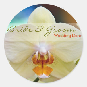 Orchid • Save the Date Sticker