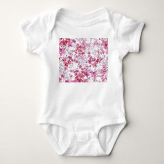Orchid: singular red beauty. baby bodysuit