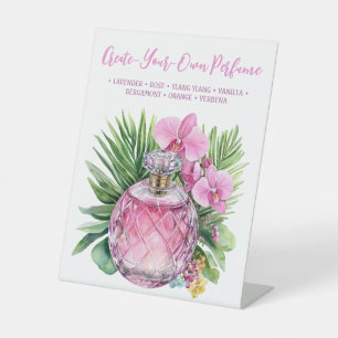 Orchid Spa Resort   Bath Salt Bar Pedestal Sign