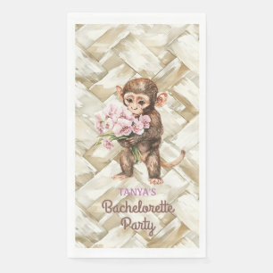 Orchid Spa Resort   Monkey Napkin