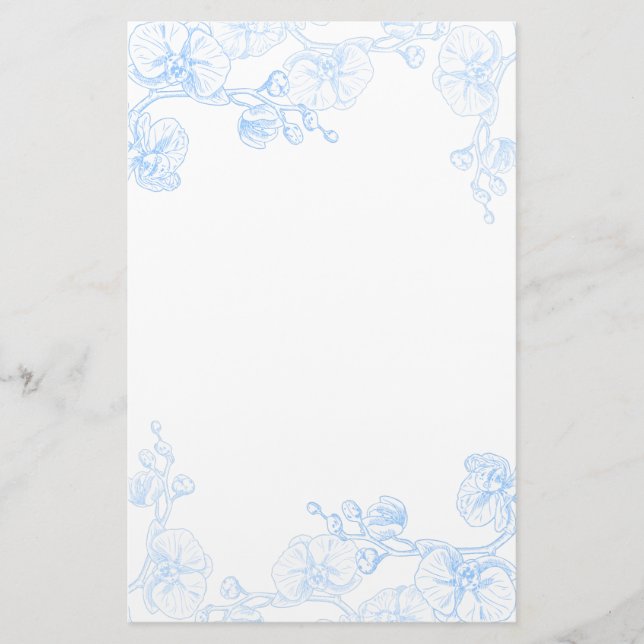 Orchid Stationery (Front)