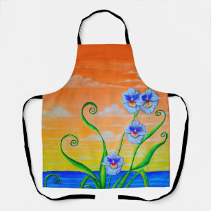 Orchid Sunset Apron