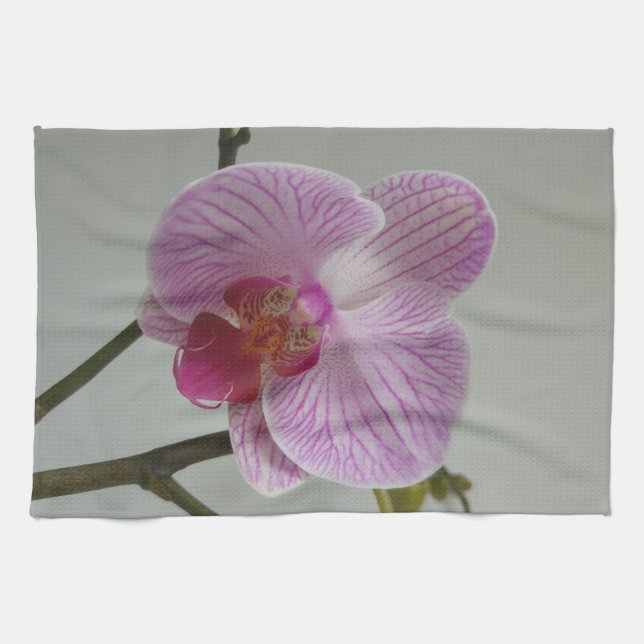 Orchid Tea Towel (Horizontal)