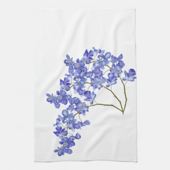 Orchid Tea Towel (Vertical)
