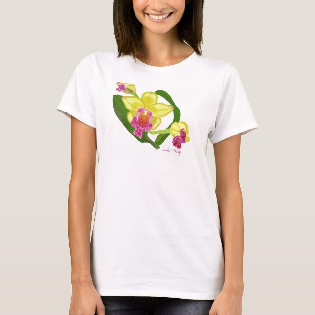 Orchid Tee shirt (Front)