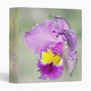 Orchid touched by God for Mom Binder