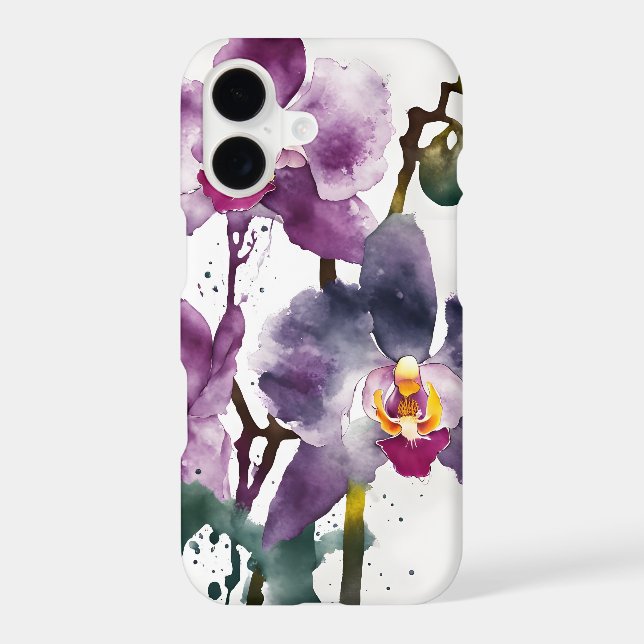 Orchid - Watercolor flowers (Back)