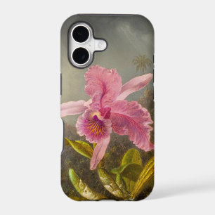 Orchid with Two Hummingbirds Heade