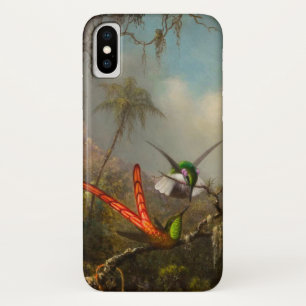 Orchid with Two Hummingbirds Heade Case-Mate iPhone Case