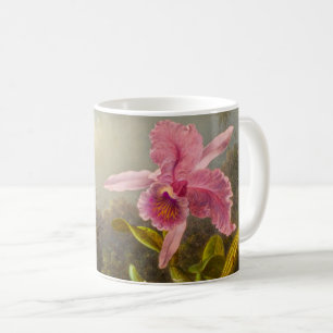 Orchid with Two Hummingbirds Heade Coffee Mug