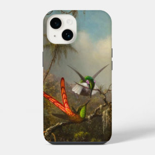 Orchid with Two Hummingbirds Heade iPhone 14 Case