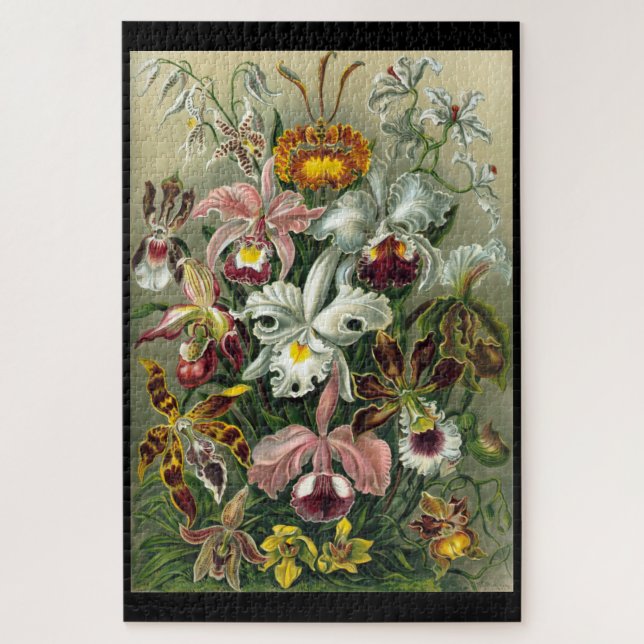 "Orchidae" de Ernst Haeckel Jigsaw Puzzle (Vertical)