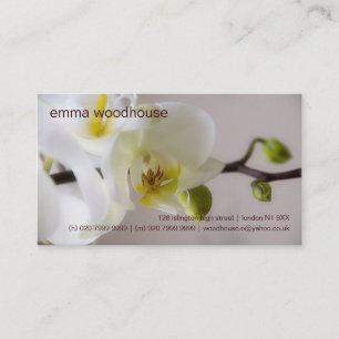 Orchidée • Carte de visite personnel