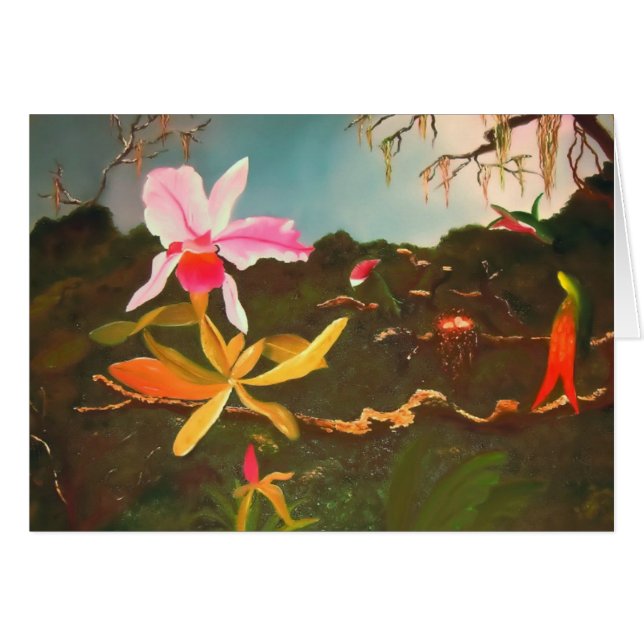 Orchidée de jungle (Devant horizontal)