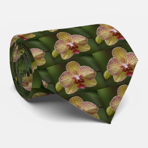 Orchidée Elegance Cravate masculine