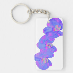 Orchidée violette aquarelle