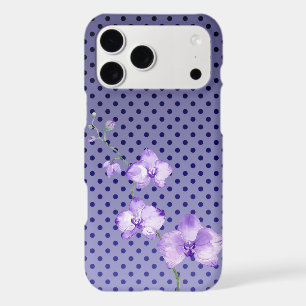 Orchidées à pois violets